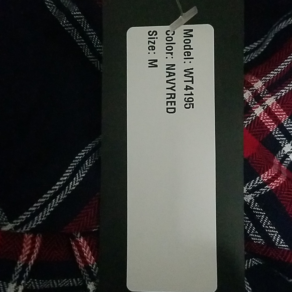 2sable plaid button up - Picture 3 of 3